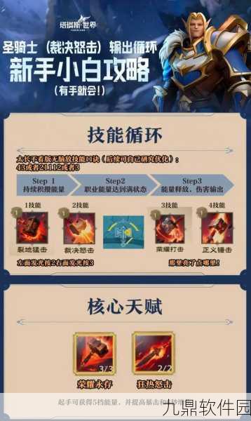FF14 5.3版本骑士输出循环手法全面解析,手游资讯速递