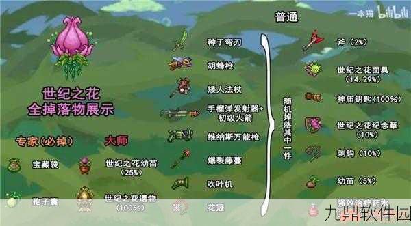 泰拉瑞亚手游资讯，揭秘丛林爬行者的掉落宝藏