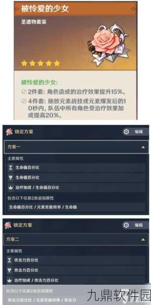 原神雷泽圣遗物词缀选择指南,打造最强物理输出