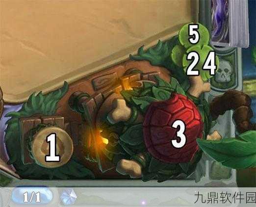 炉石传说安戈洛棋盘隐藏彩蛋揭秘，火山喷发与鼓乌龟叶子顺序全攻略