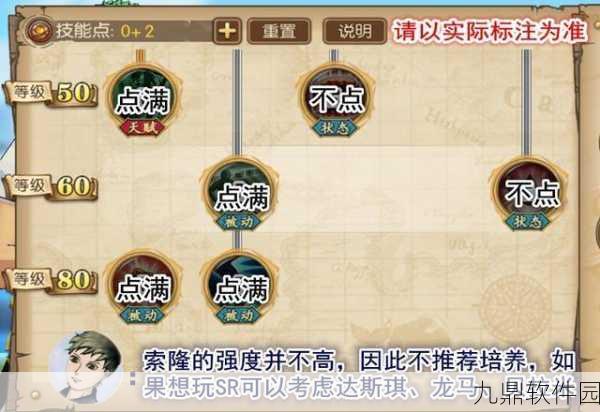 航海王，燃烧意志新世界佐罗天赋全解析