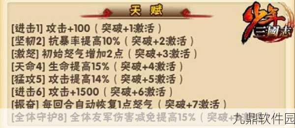 手游资讯，深度解析放开那三国2郭嘉英雄技能属性，助力玩家征战三国