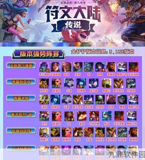 云顶之弈新版本终极战力揭晓，破茧成蝶阵容登顶霸主宝座
