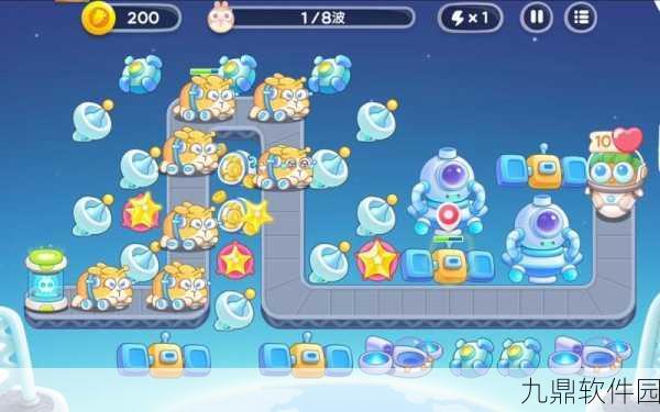 保卫萝卜4太空穿越第6关完美过关全攻略