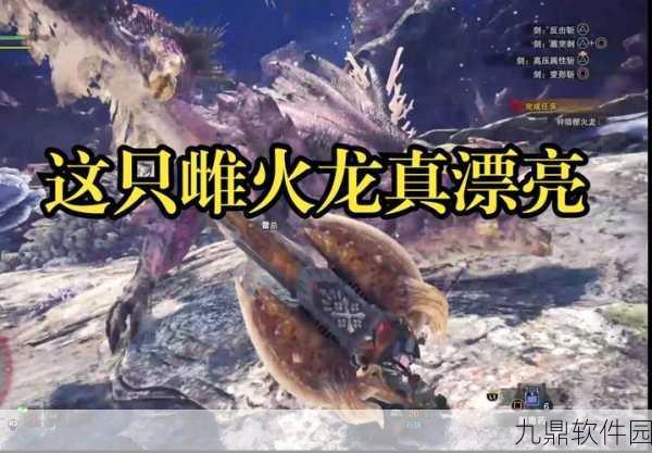 怪物猎人世界深入调查雌火龙,大地女王的狩猎指南