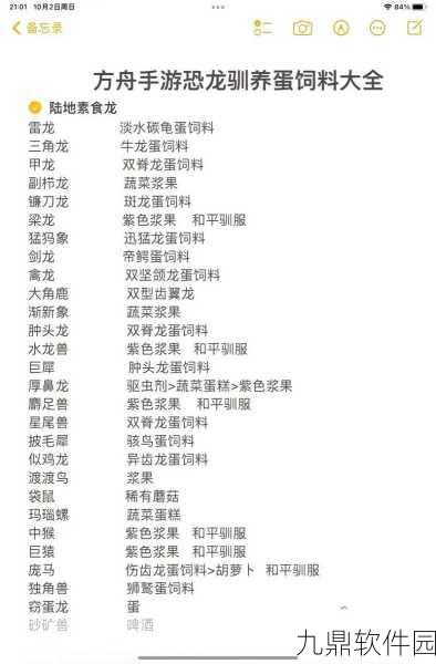 方舟生存进化手游，揭秘猪鳄的驯服饲料与驯服技巧