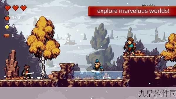 苹果骑士，像素风潮下的横版动作冒险RPG新体验